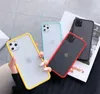 High Quality TPU PC cases Two in One Frosted Cover Colorful Frame For Iphone 12 11 11PRO Max XR Ten Colors Optional
