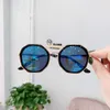 Parti Malzemeleri Çocuk Güneş Gözlüğü Leopar Baskı Kızlar Ultraviyole geçirmez Gözlük Tasarımcı Aksesuarları