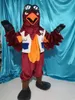 Real Picture Eagle Bird Mascot Kostym Fancy Dress för Halloween Carnival Party Support Customization