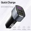 Mcdodo 3 Ports 42W Quick Charge 4.0 3.0 USB Samsung Xiaomi Super Fast 5A SCP for Huawei Car Phone Charger