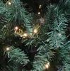 Garden Decorations FCH 7.5ft Flocking Tied Light Christmas Tree Christmas decoration