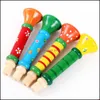 Tastiere Pianoforte Novità Gag Giftstoy Strumento musicale Mti-Color Baby Kids Corno in legno Hooter e strumenti Giocattoli musicali Apprendimento Educativo