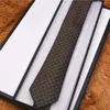 Brand tie stripe design classic Necktie brand men's wedding casual narrow ties gift box packaging