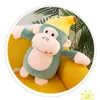 Giocattoli di peluche creativi Cute Banana Monkey Doll Zodiac Children's Gedding Regalo