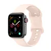 Cinturino in morbido silicone per Apple Watch iWatch serie 7 6 2 3 4 5 38MM 42MM 40MM 44MM cinturino intelligente di ricambio