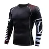 Running Jerseys Men039S Sports Fitness Clothing Long Sleeve Shirts QuickDrying fukt Utomhusblomma Arm Tights Tshirt Comp1927466