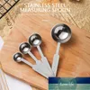 4 pezzi / set misurino multiuso cucchiai dosatori in acciaio inossidabile durevoli set di misurini per la cottura utensile da cucina domestica prezzo di fabbrica design esperto qualità