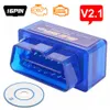 OBD2 Tarayıcı Bluetooth ELM327 V2.1 Mini Bluetooth Otomatik Tarayıcı Kontrol Motor Işık Kod Okuyucu Otomotiv Teşhis Tarama Aracı