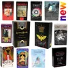 78 карт Wizards Tarot Card Essential игра Ангел отвечает на оракул Орученное время Охлаждающееся игрушка в любви