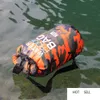 Camuflagem mochila impermeável portátil esporte ao ar livre saco de rafting rio rastreamento rastrear natação saco seco 2L 5L 10L 15L 20L 30L