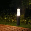 Çim Lambalar 7W Akrilik Açık Bahçe Sütun Işığı Alüminyum Post Lamba Posta Bullard Villa Park Peyzaj