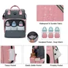 LeQueen New Design 3 in 1 USB Diaper Bag Baby Crib Foldable Sleeping Bed With Changing Pad Sunshine Shade Dropshipping 210326