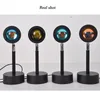 LED Sunset Lamp Rainbow Lighting Slection Flash Heads