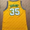 100 cuciti 20 Il guanto Gary Payton Kevin Durant 40 Reign Man Shawn Kemp 11 Detlef Schrempf Ray Allen Rosso Verde Basket Jers6665671