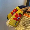 Stickad fiskare hatt kvinnor höst vinter mode mångsidig japansk stil hink blomma patch pot cap vintage 211119