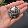PINS, BROOCHES 1PCS Nordic Vikings Amulet Fibula Set för kvinnor Män Viking Norse Brosch Smycken