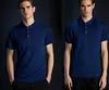 Tasarımcı 2021 Yeni Polo Gömlek Erkekler Erkek Tişörtler Yüksek Kaliteli Nakış Büyük Boyu S-6XL Kısa Kollu Yaz Günlük Pamuk Polo Gömlekler Erkekler