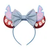 2021 nouvelles filles Sequin Bow accessoires pour cheveux Souris oreilles princesse bandeaux Enfants Bâtons Bébé enfants Halloween Noël cosplay cerceau