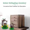 Dekoracje wnętrz 1 sztuk Słoneczny Danczy Dancing Cute Animal Huśtawka Animowana Małpa Zabawki Car Styling Akcesoria Decor Dzieci Zabawki Prezent