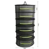 Planters Potten 6-Layer Plant Droogtoets Ademend Opknoping Type Volledig ingesloten Rits Frame Gebruikt voor Tuin Peulvruchten Planten