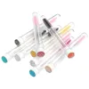 Whole Crystal Eyelash Brushes Transparent Tube packed Lashes Mascara Brush Independent Packaging Eyelashes Extension Tool6361883