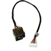 DC Güç Jack Fiş Koşum Kablo Soket Konnektörü 602743-001 HP G56 G62 Compaq Presario CQ62 CQ56 için