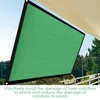 Cień anty-UV Green Sun Sun Net Outdoor Sunshade Garden Shelter Balcopy Suwolentna altana roślinna balkon Balcony Tkanina