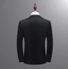 Men wedding Suit Fashion Solid color Casual Slim Fit 2 Pieces 8 colors Male Plus Size 5XL Jacket Pant