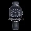 GF V2 WSSA0039 Miyota 9015 orologio automatico da uomo grande acciaio ADLC quadrante nero bianco indici romani cinturino in pelle 40mm Super Edition 2021 Puretime