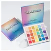 Waterproof Long-Lasting HANDAIYAN 30 Colors Eyeshadow Makeup Matte & Shimmer Eye Pressed Powder Rainbow Palette For Women Beauty Easy To Wear DHL Free Cosmetics