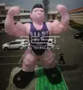 Outdoor fabrikant 7m hoge gigantische opblaasbare spier mannen fitness club musclenerd voor gym reclame
