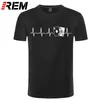 TEE рубашка покер сердцебиение рубашка аниме Homme серый для мужчин одежда с соращиванием хлопчатобумажные дешевые пользовательские печатные футболки 210322