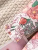 Baby Floral Print Flounce Sleeve Button Detail Dress & Headband SHE