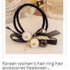 Korea Fashion Accessories ring bow-knot Elastic Hair Bands Rubber Band For Women fine Headwear Jewelry