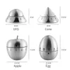 Кухонный таймер Варить яйцо 60 минут Механическая будильник из нержавеющей стали для выпечки инструмента для выпечки инструмент