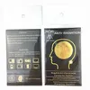 Autocollant de téléphone portable anti-rayonnement double rond EMR 24K