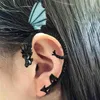 Moda Luminous Ear Cuff Clip Earrings Smok Kształt Kolczyk Biżuteria