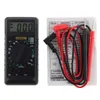 Multímetros Mini Multímetro Digital com Buzeira Proteção de Sobrecarga de Pocket Tonstage Ampere OHM METER DC AC LCD Droga portátil