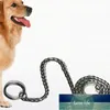 犬の襟のleashes chian襟のペットトレーニングPチェーンスリップチョーカー