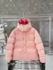 2022 Winter Nieuw down jas voor mannen en vrouwenliefhebbers Dikke Warm Solid Color Fashion Trend Hooded Jacket