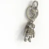 Porte-clés de luxe marque de porte-clés de voiture de mode conception d'astronaute créative hommes et femmes emballage de boîte-cadeau de porte-clés de luxe