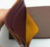 2019 Подличный кожаный держатель CAD Мужчины кошельки женские кошельки на фискальной ткани размеры10x8cm211c