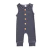 Jumpsuits Baby Boy Girl Striped Sleeveless Romper One Piece Pajamas Outfit Summer Clothes3810408