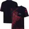 2023 Formule 1 T-shirt Zomer F1 T-shirt Heren Sneldrogend Racing Korte Mouw Aangepaste Teamkleding Dezelfde Fans Ademende T-shirts