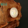 Opale de coupe ovale blanche naturelle pour la fabrication de bijoux, 19X15X10mm 14ct feu coloré bricolage pierre précieuse en vrac H1015
