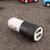 2.1A 1A сплав 2 USB -порты универсальная интеллектуальная зарядка двойная USB -автомобильный зарядное устройство для смарт -мобильного телефона