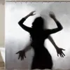 Сексуальная женщина тень душевой занавес белый фон девушка творческий дизайн ванная комната блокировки водонепроницаемый полиэстер ткань занавес набор 210609