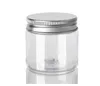30 40 50 60 80ml Plastic Jars Transparent Pet Storage Cans Boxes Round Bottle