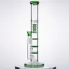 Bong in vetro Unico Triple Beecomb Perc Narghilè Tubi per acqua Birdcage Dab Oil Rigs Occhiali Bong 18mm Giunto femmina con ciotola in vetro HR316