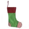 Dekoracje świąteczne Christmas Stockings Xmas Drzewo wiszące ozdoby ozdoby kominek Cukierki prezent torba Party Podstawa2i52373 / Sea Shipping